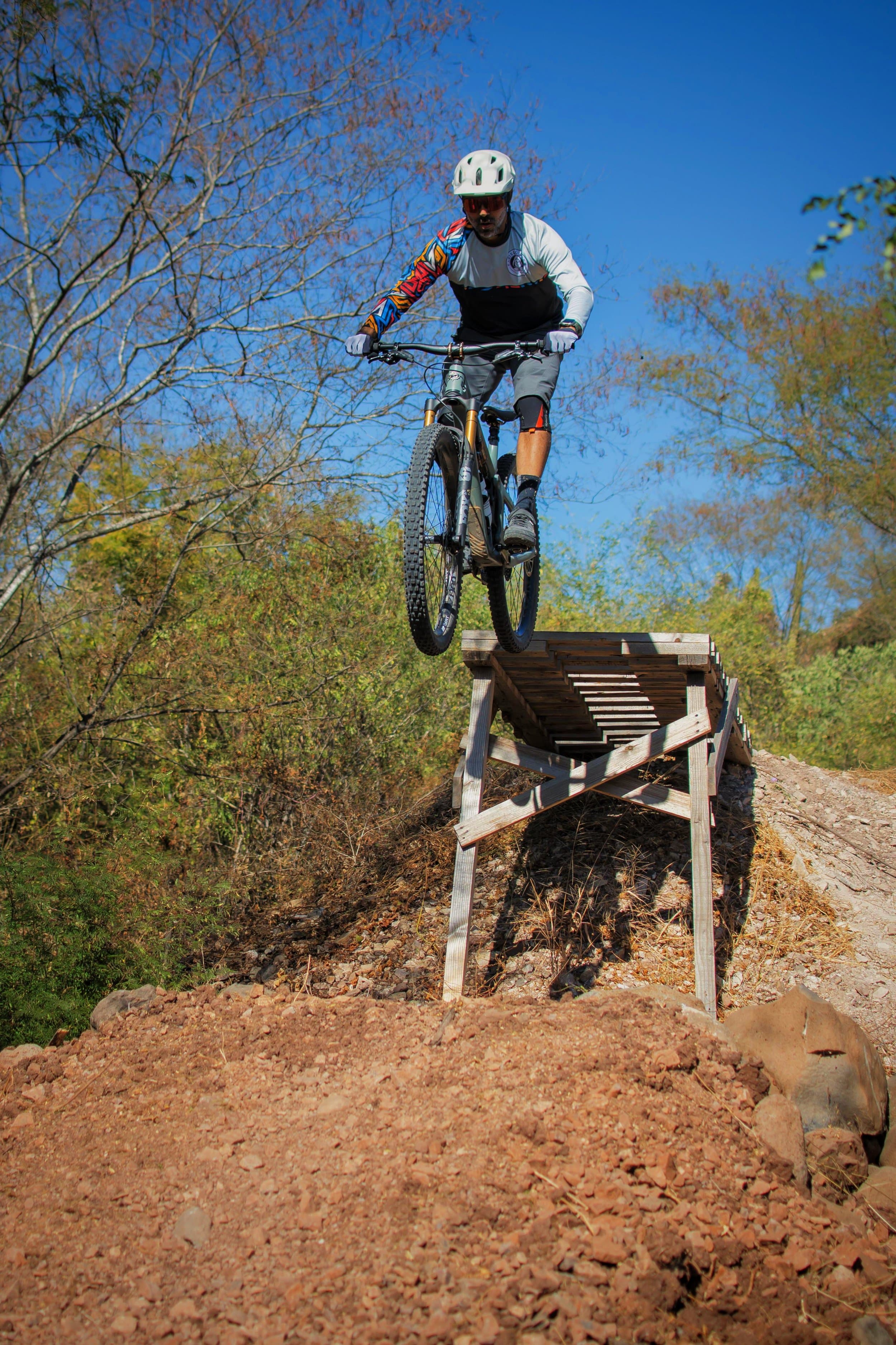 Mountain biking